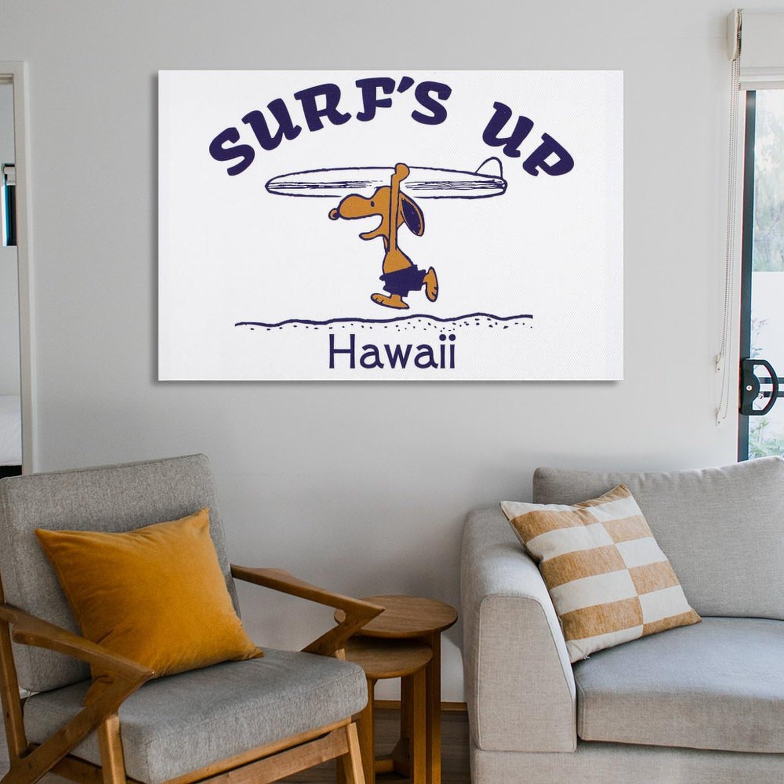 Amazon.co.jp: ピーナッツ スヌーピー ハワイ アートパネル アート